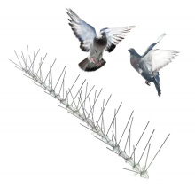 High quality PC material base stainless steel needle bird repelling thorn orchard bird repelling device